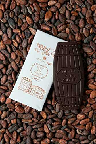 Edwart Chocolatier et l'Instant Cacao créent "Du fût à la tablette"