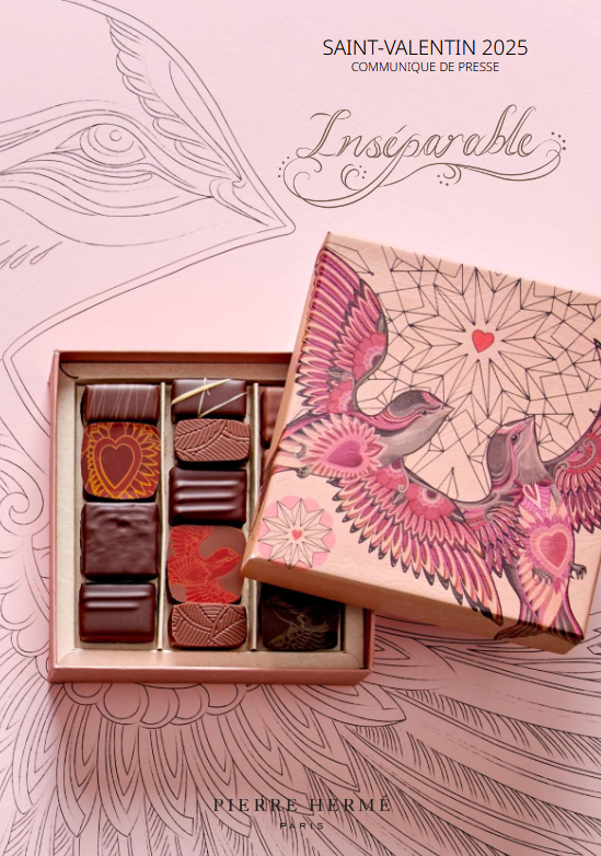 Pierre Hermé dévoile sa collection pour la Saint-Valentin 2025