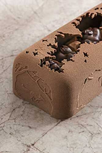 La bûche signature de Yann Couvreur > La bûche Taïga