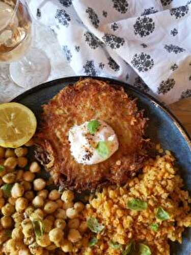 Galettes de pomme de terre facile - Recettes végétariennes faciles