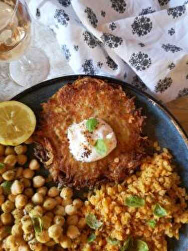 Galettes de pomme de terre facile - Recettes végétariennes faciles