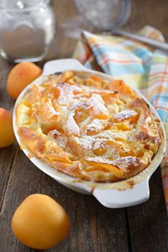 Clafoutis individuels aux abricots