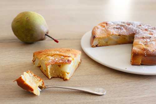 Gâteau aux poires et à l'amande 3SP