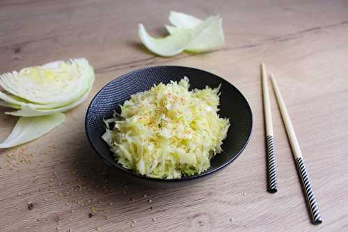 Salade de chou "comme au japonais"