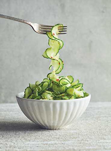 Salade de concombres à la japonaise - 1SP