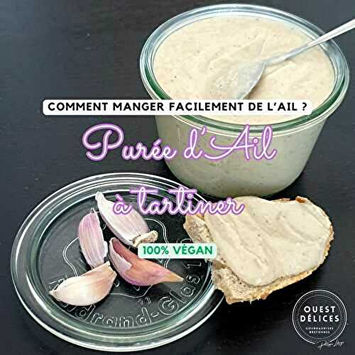 Purée d’ail pour tartinades