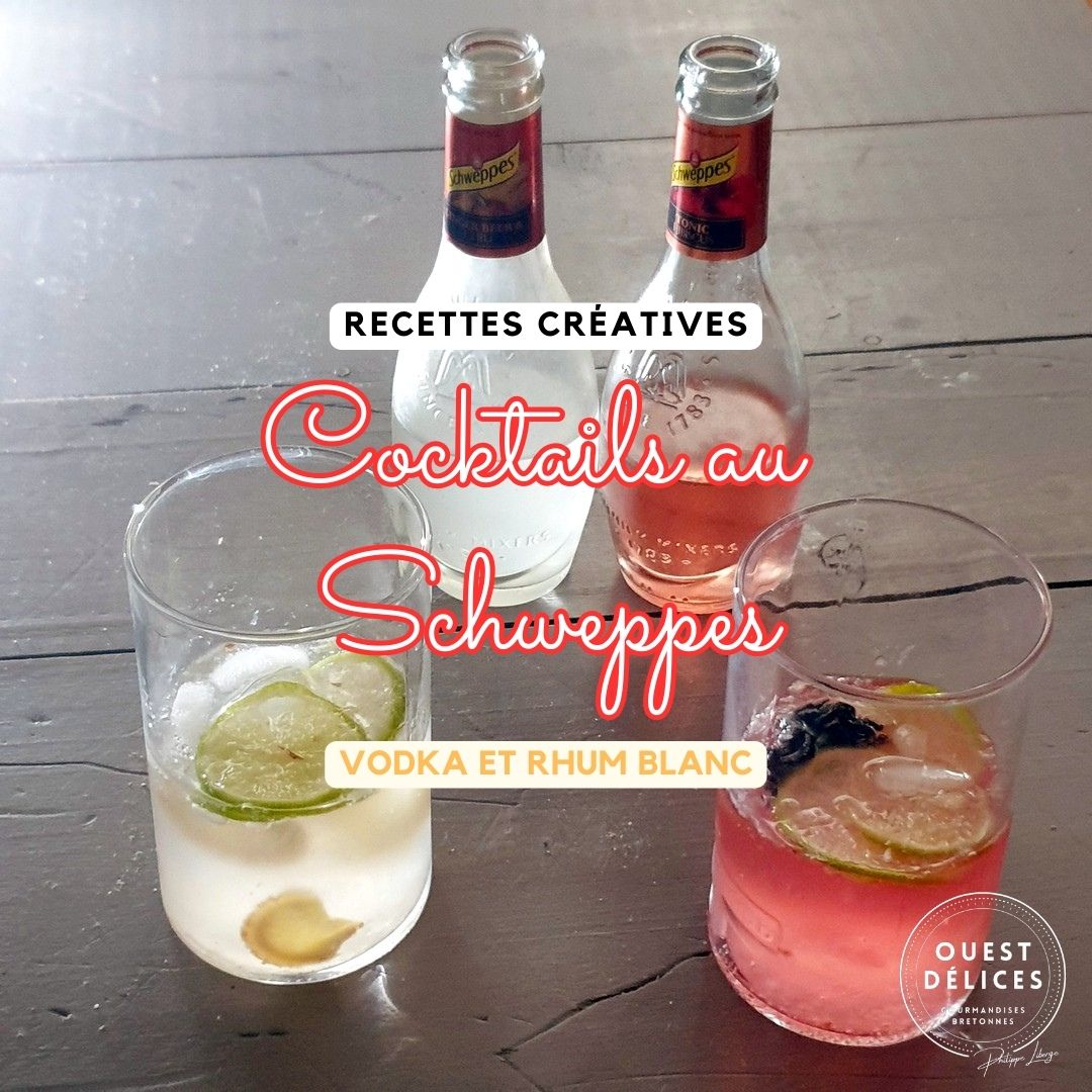 Cocktails au Schweppes