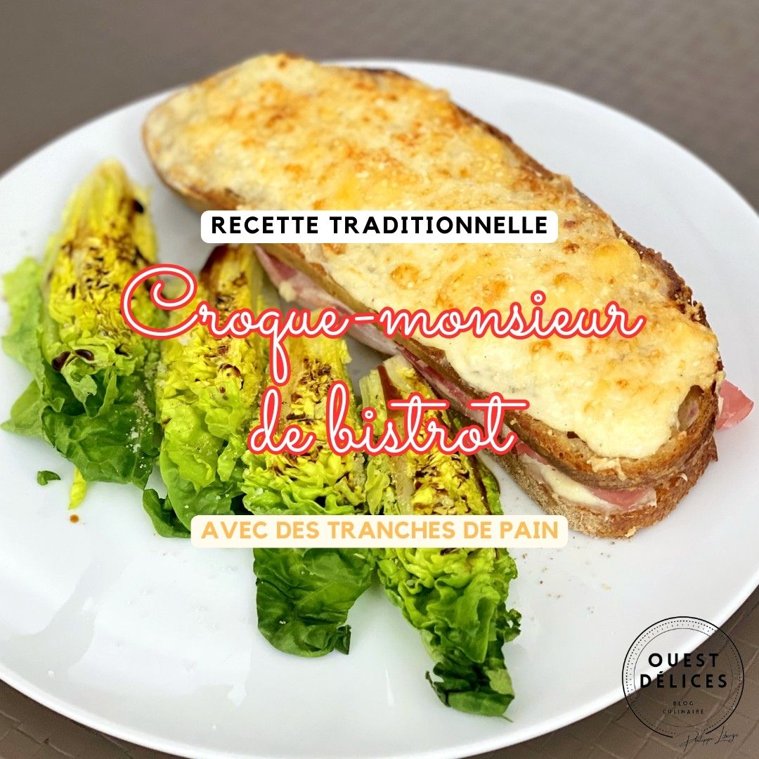 Croque monsieur au pain