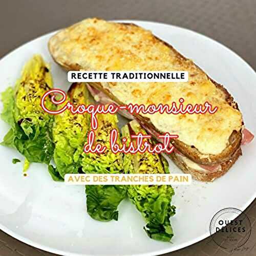 Croque monsieur au pain