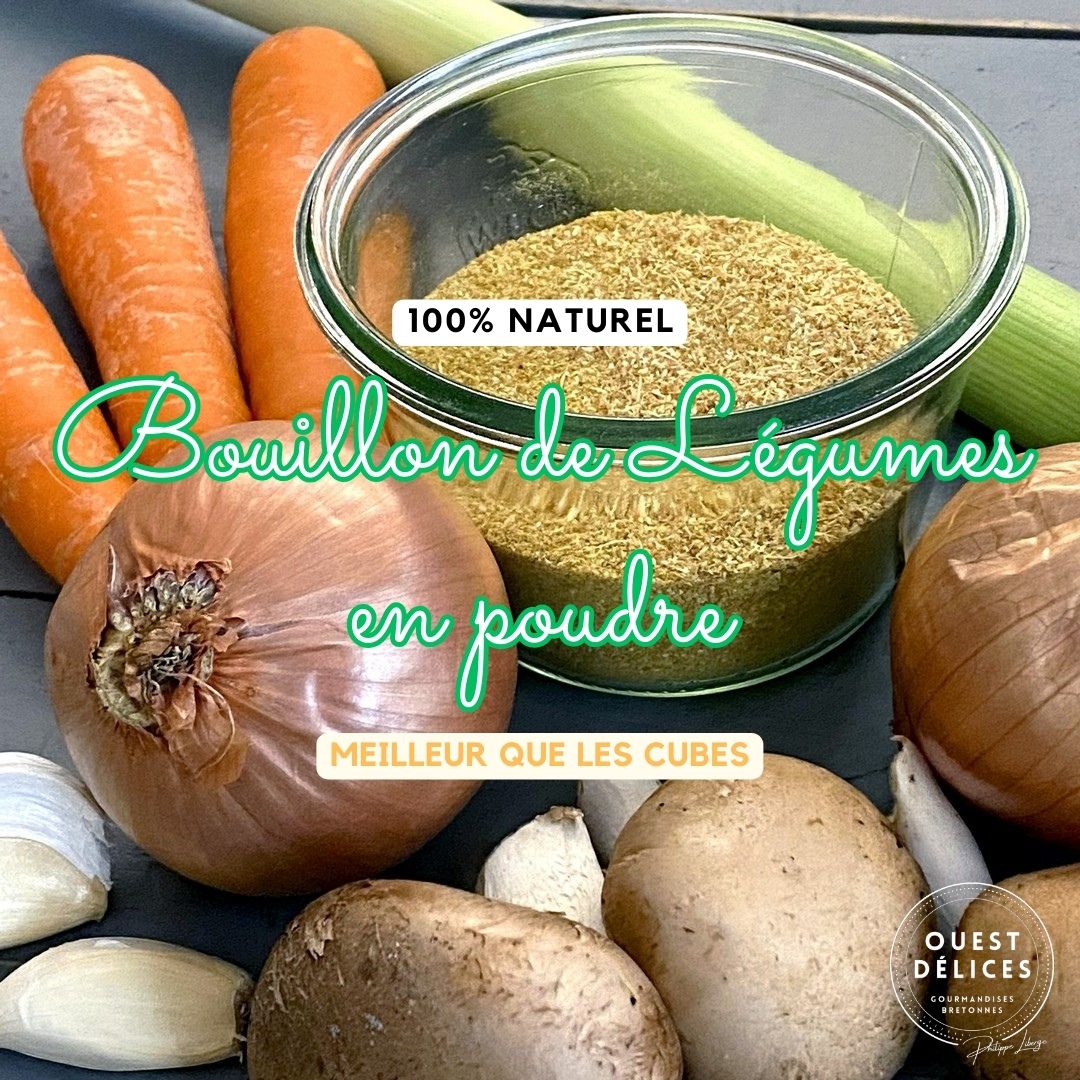 Bouillon de légumes en poudre : préparation facile et saine