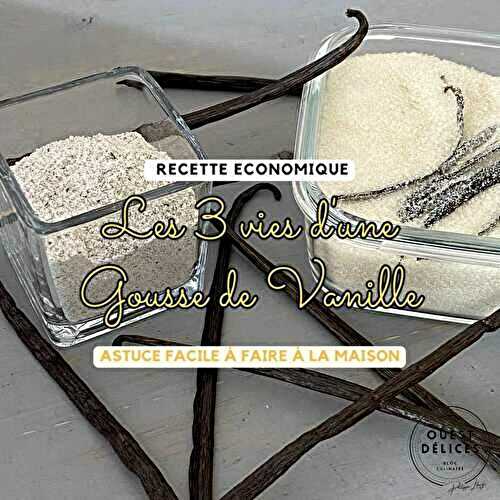 Les 3 vies d’une gousse de vanille