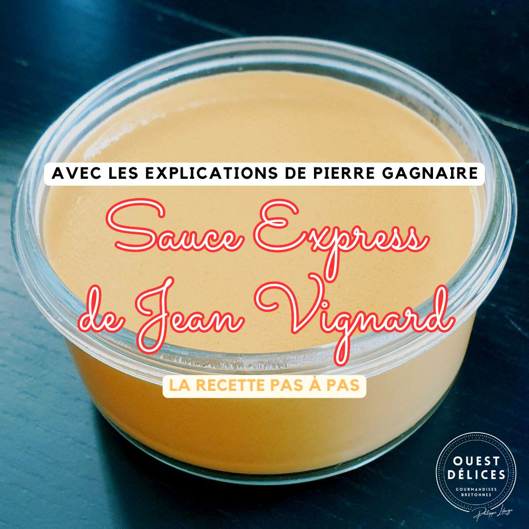La sauce express de Jean Vignard expliquée par Pierre Gagnaire