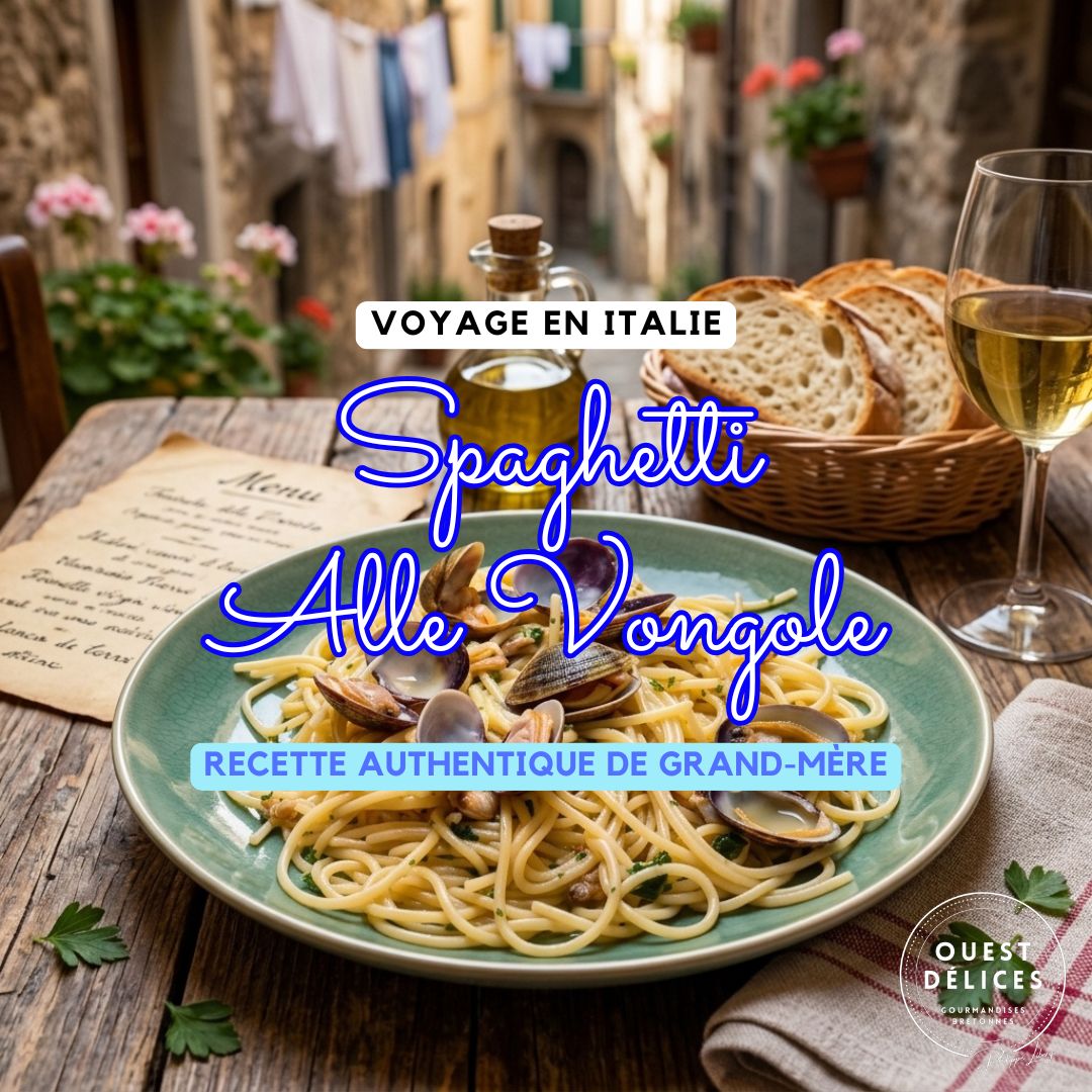 Spaghetti alle vongole : recette authentique Napolitaine