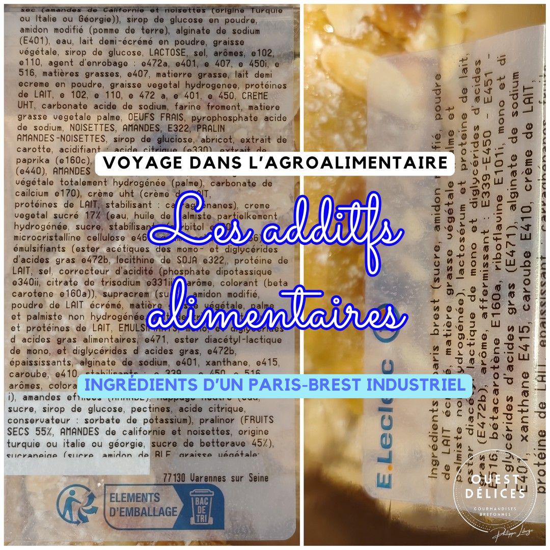 Enquête : Paris-Brest artisanal vs industriel (Ingrédients, Additifs & Composition)