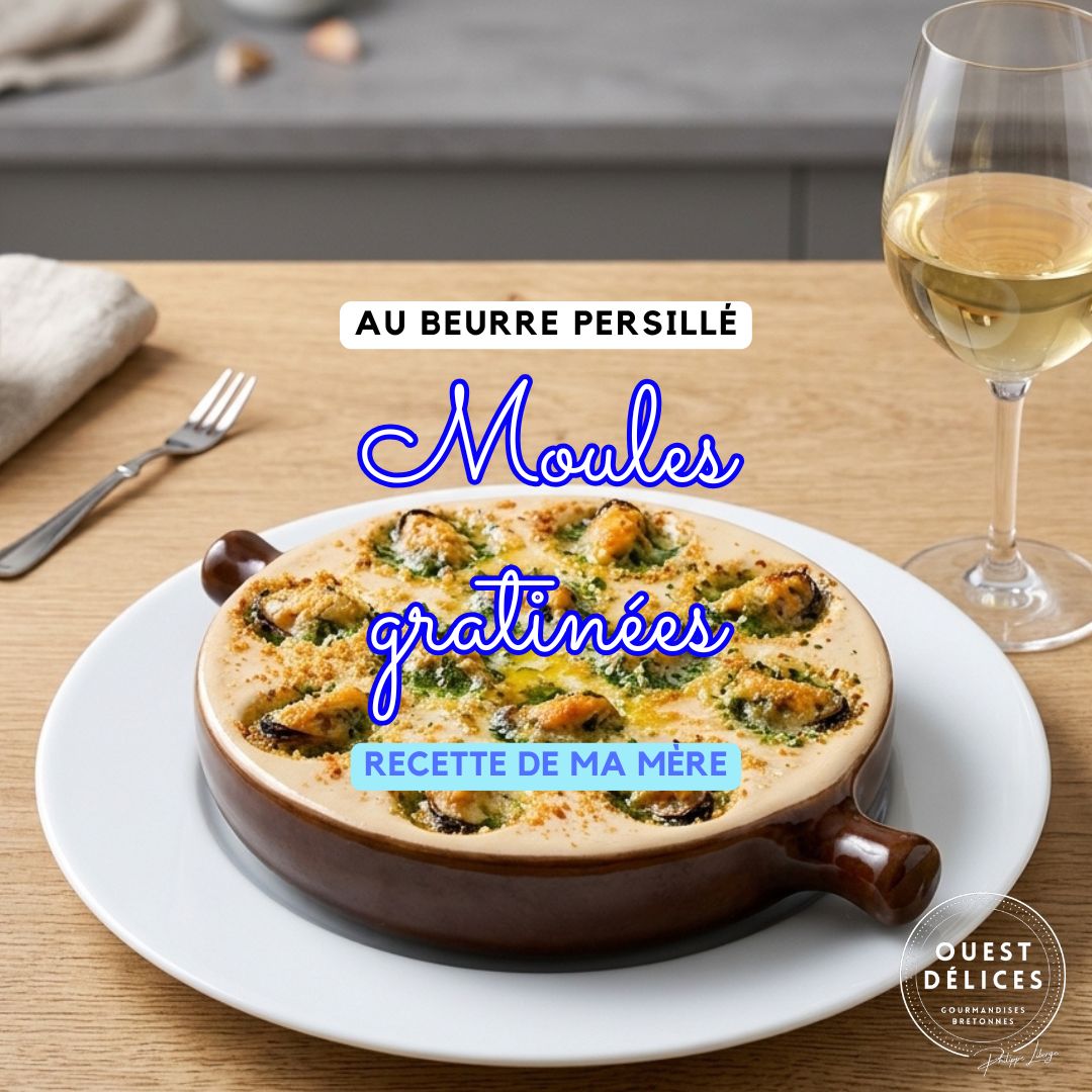 Moules gratinées au beurre persillé : la meilleure recette maison