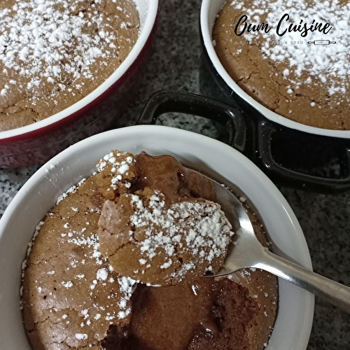 Biscuit coulant au chocolat de Cyril Lignac