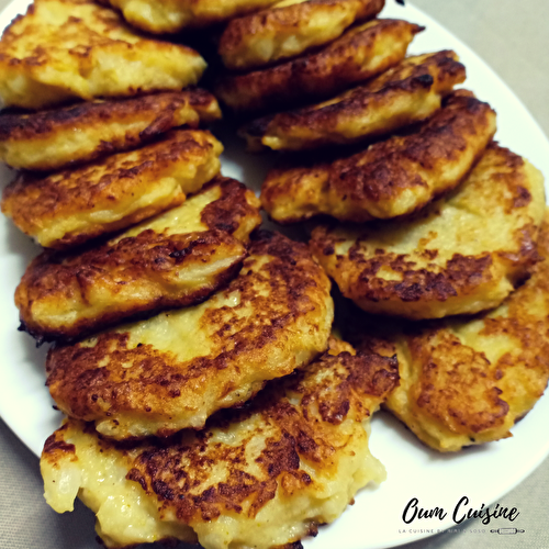 Galettes de chou-fleur