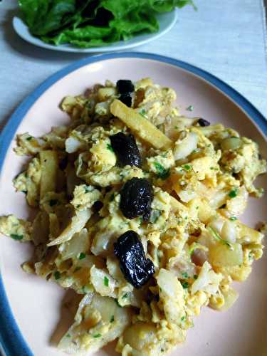 Bacalhau à Bras | Je cuisine donc je suis