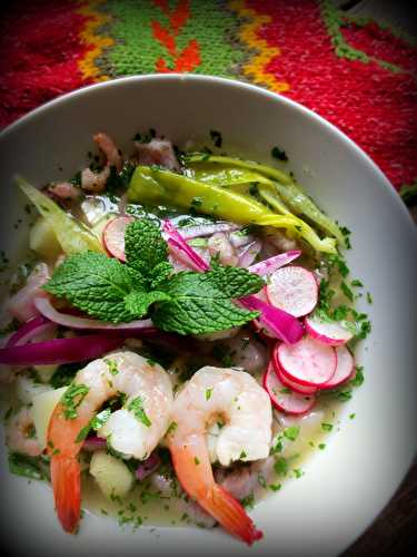 Ceviche (poisson cru façon Amérique Latine) | Je cuisine donc je suis