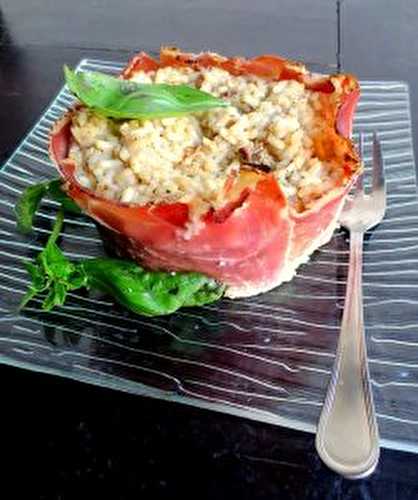 Couronne de Risotto & Speck | Je cuisine donc je suis