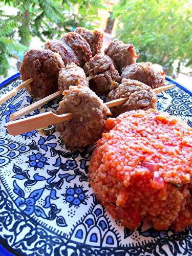 Keftas de Boeuf & Boulgour à la Tomate | Je cuisine donc je suis