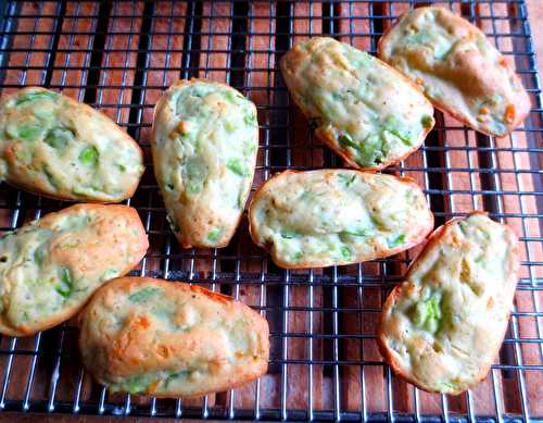 Madeleines & Muffins au Pesto, Cœur Fondant au Chaource | Je cuisine donc je suis