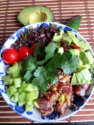 Poke Bowl | Je cuisine donc je suis