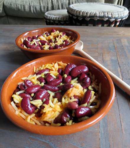 Riz Pilaf aux Haricots Rouges (Cameroun) | Je cuisine donc je suis