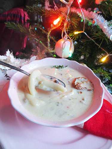 Soupe de Champignons Polonaise | Je cuisine donc je suis