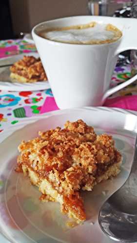 Tarte au Dulce de Leche (confiture de lait), Noix de Coco & Noix | Je cuisine donc je suis