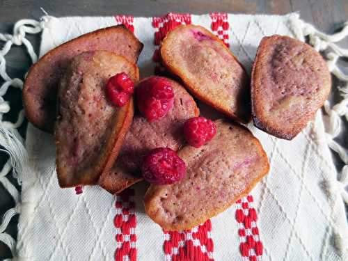 Madeleines aux Framboises | Je cuisine donc je suis