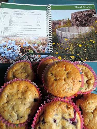 Muffins aux Bleuets | Je cuisine donc je suis