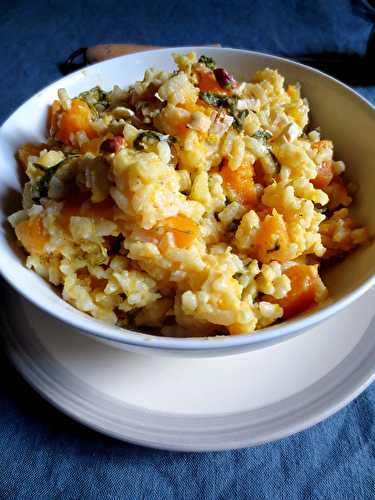 Risotto de Courge & Pignons de Pin | Je cuisine donc je suis