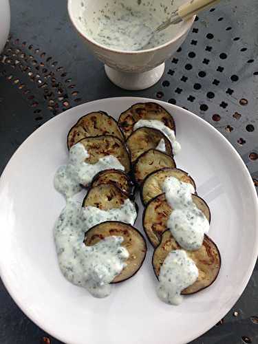 Salade d'Aubergines au Yaourt (Yemen) | Je cuisine donc je suis