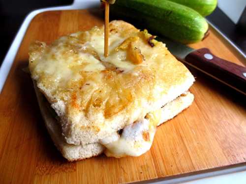 Sandwich au Courgette et Fromage (Andorre) | Je cuisine donc je suis