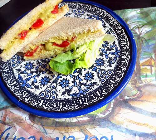 Sandwich de Tartinade de Lentilles (Israel) | Je cuisine donc je suis