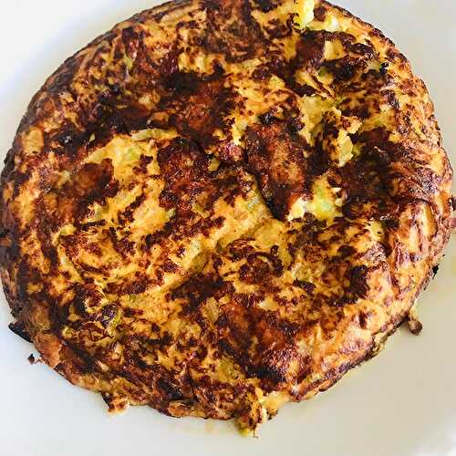 Spécial Carême: Tortilla de Courgettes Je cuisine donc je suis