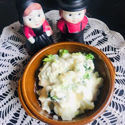 Salade Amish de Brocoli et Chou-Fleur Je cuisine donc je suis