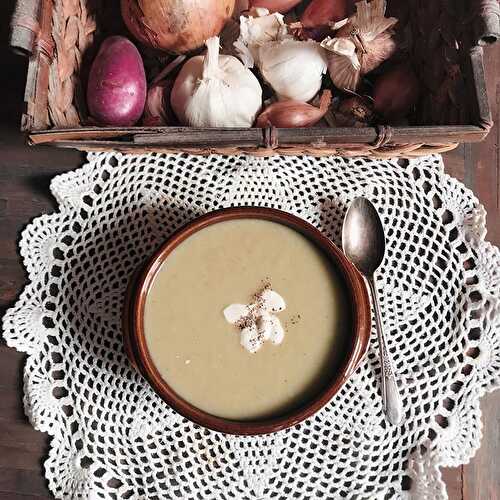 Soupe Poireaux Pommes de Terre Amish Je cuisine donc je suis