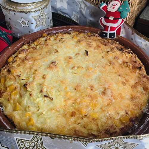 Gratin de Courgettes et Maïs Argentin (Noël)