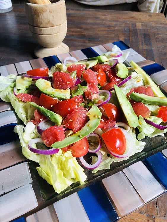 Salade Vitaminée d’Avocat et Pamplemousse