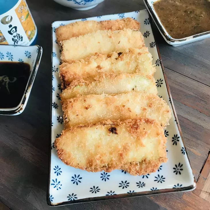 Courgette Zucchini Katsu