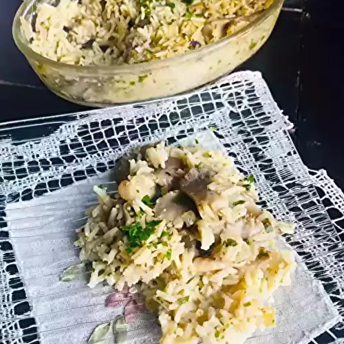 Riz aux Champignons