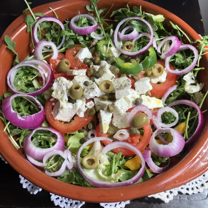 La VRAIE Salade Grecque traditionnelle