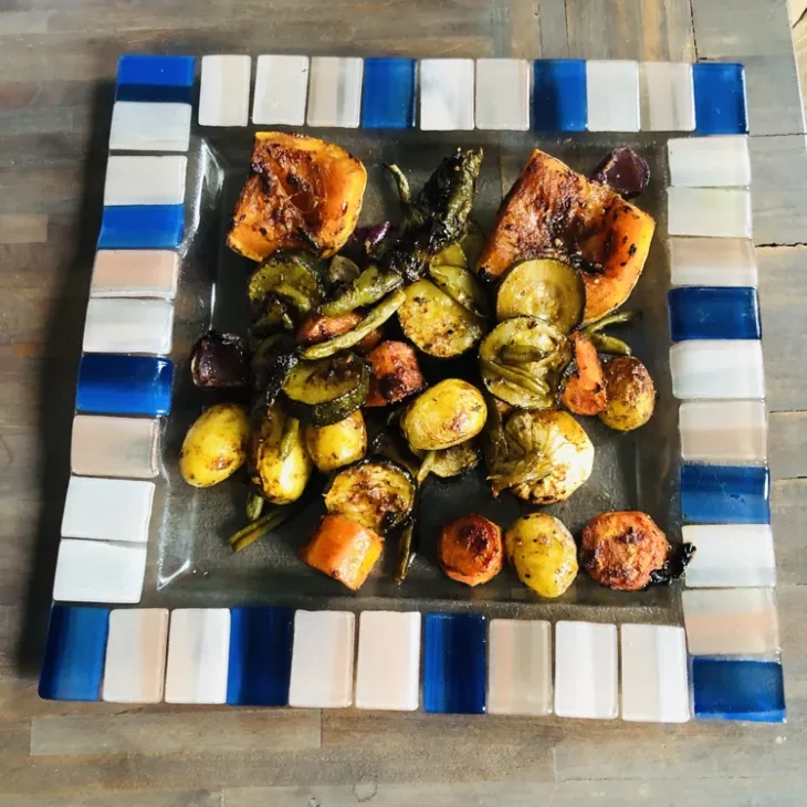 Légumes grillés au sirop d’érable et au vinaigre balsamique