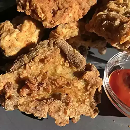 Pleurotes façon « Tenders KFC »