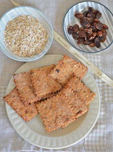 Biscuits aux figues et raisins secs - Panamsaine