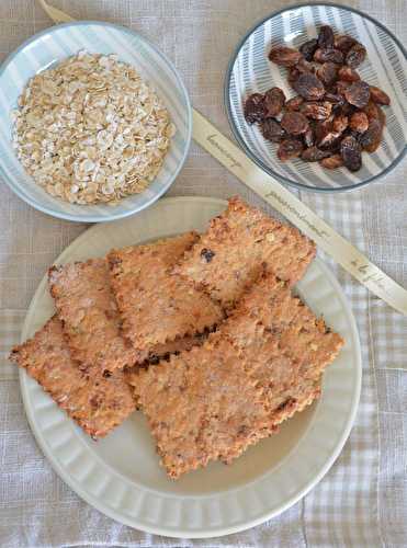 Biscuits aux figues et raisins secs