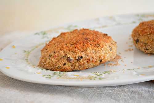 Croquettes riz - tofu lactofermenté au tamari