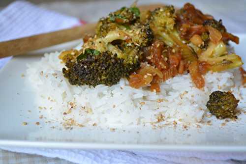 Fricassée de brocoli - fenouil - coco